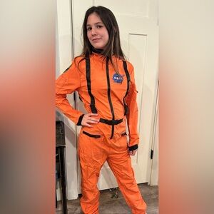 Dolls Kill NASA-TY Flight Suit Costume Sz small Halloween Space Astronaut